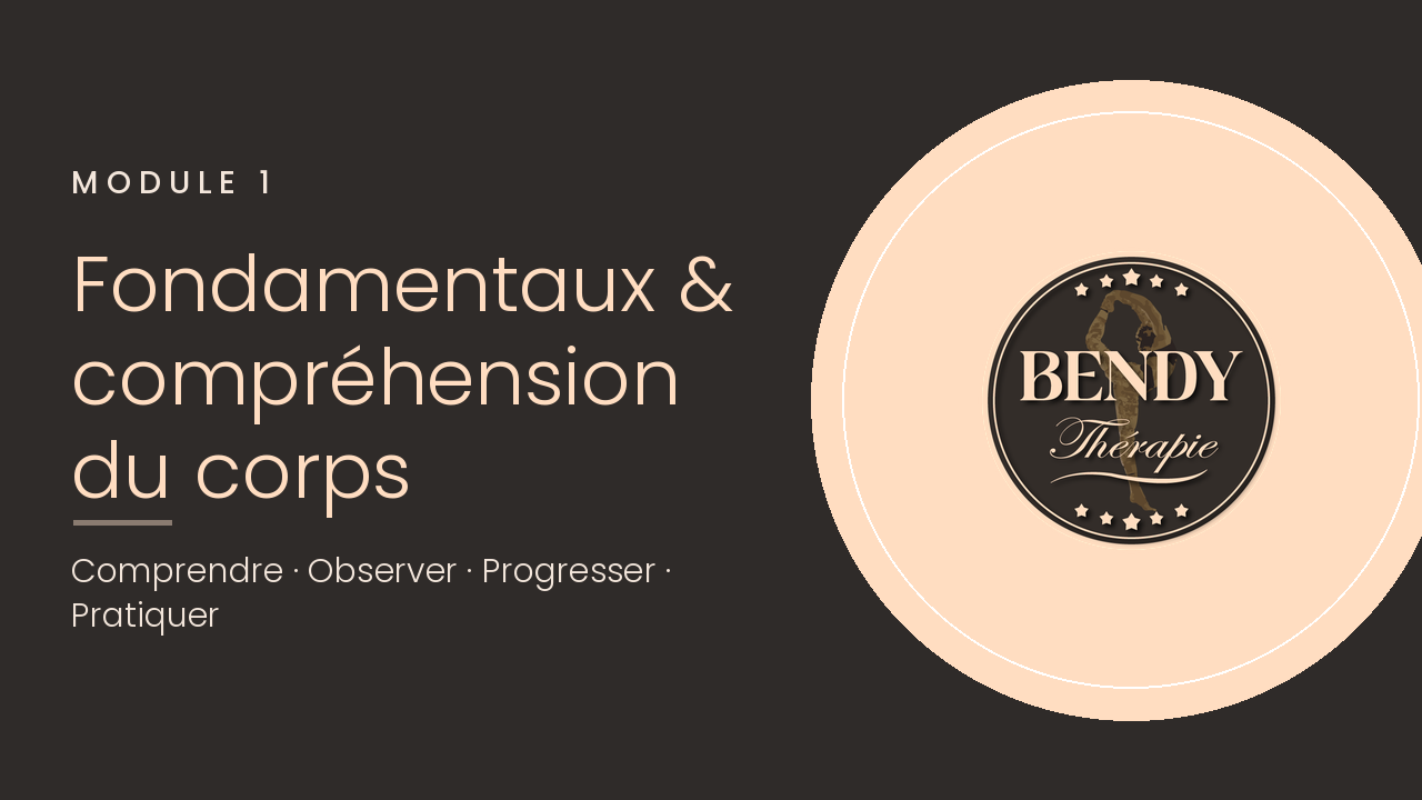 Protégé : Module 1 — Fondamentaux et compréhension du corps