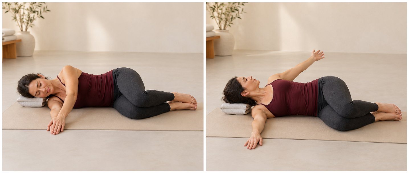 Postures et progressions : torsions et inclinaisons