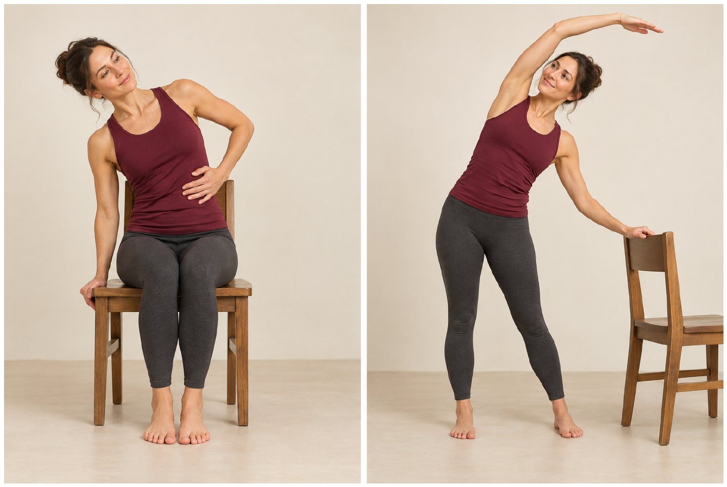 Postures et progressions : torsions et inclinaisons
